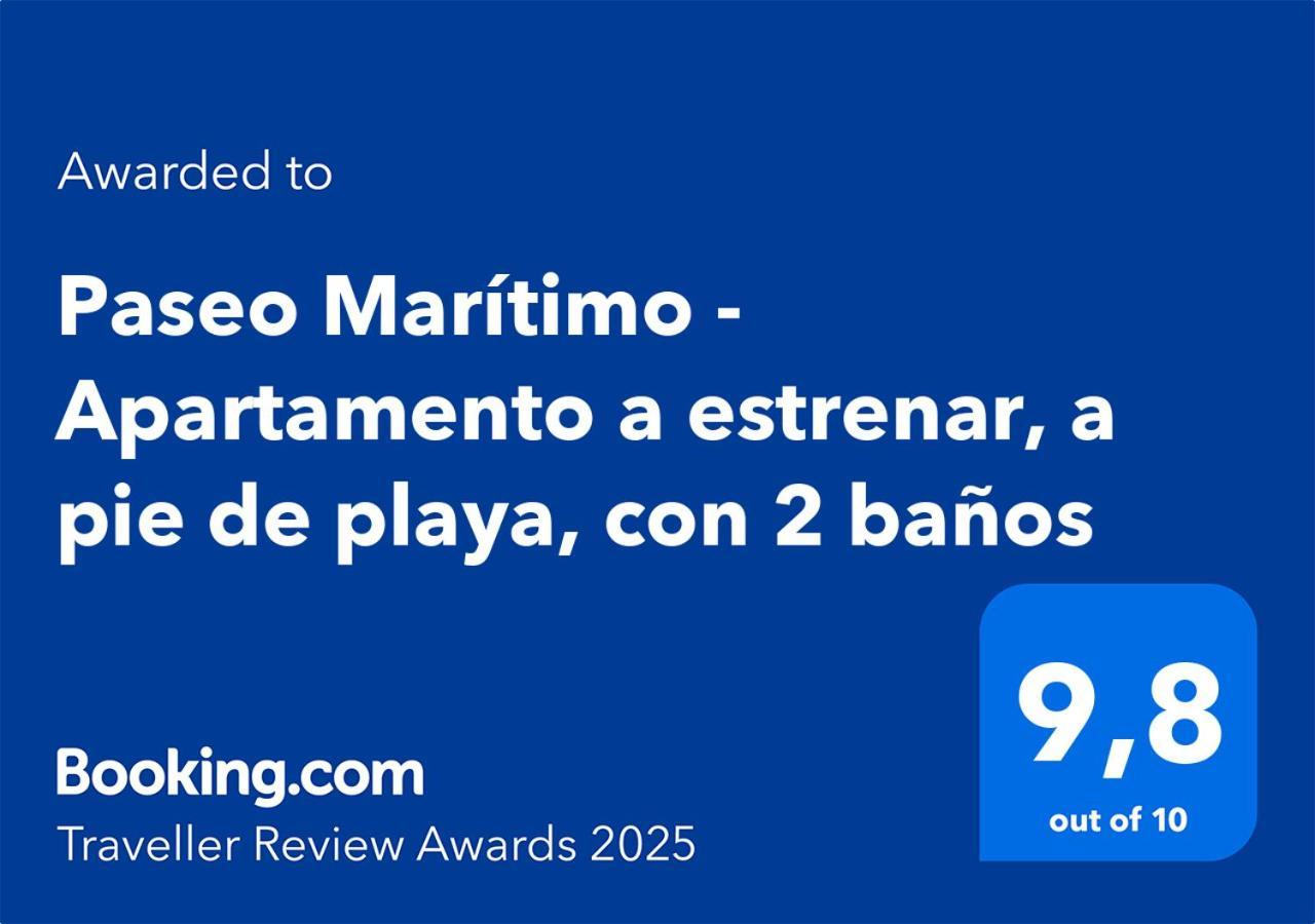 Paseo Maritimo - Apartamento A Estrenar, A Pie De Playa, Con 2 Banos Almería Eksteriør billede